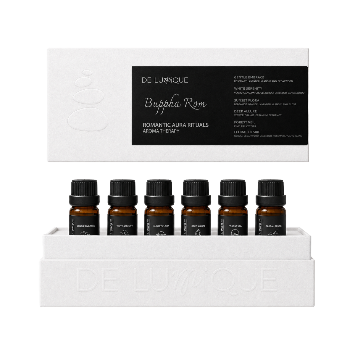 Aromatherapy Essential Oil Set - Romantic Aura Rituals