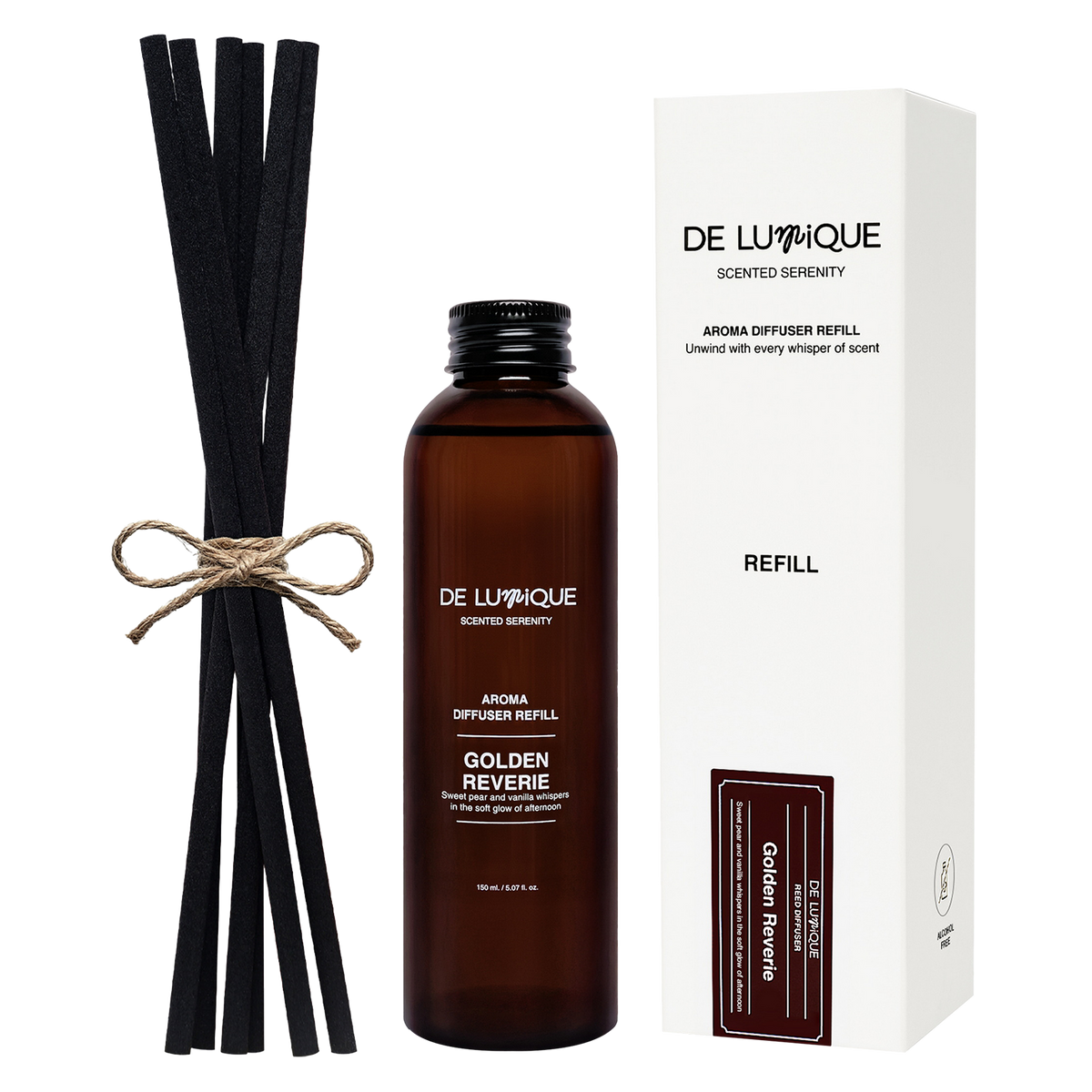 Aroma Reed Diffuser Refill Golden Reverie