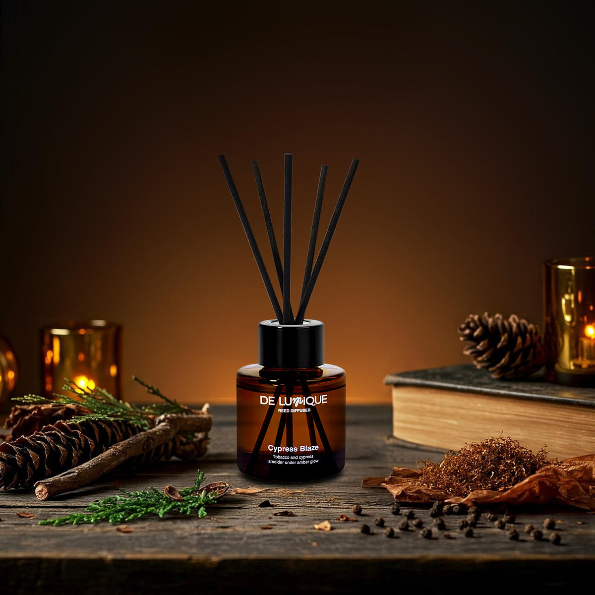 Aroma Reed Diffuser Cypress Blaze-4