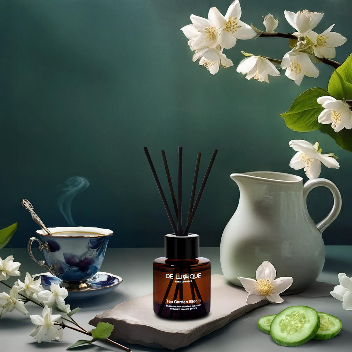 Aroma Reed Diffuser Tea Garden Bloom-4