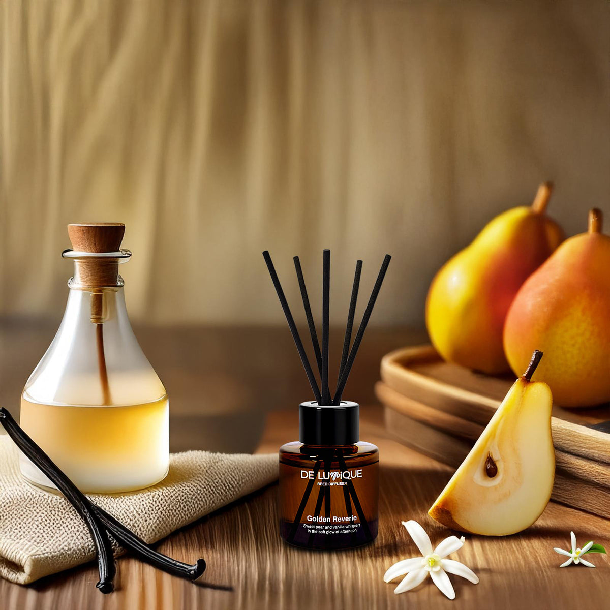 Aroma Reed Diffuser Golden Reverie-4