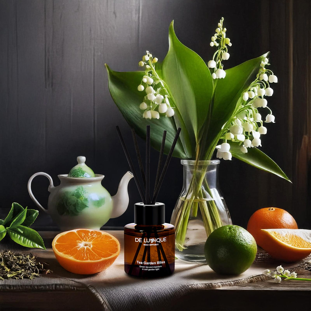 Aroma Reed Diffuser Tea Garden Bliss-4