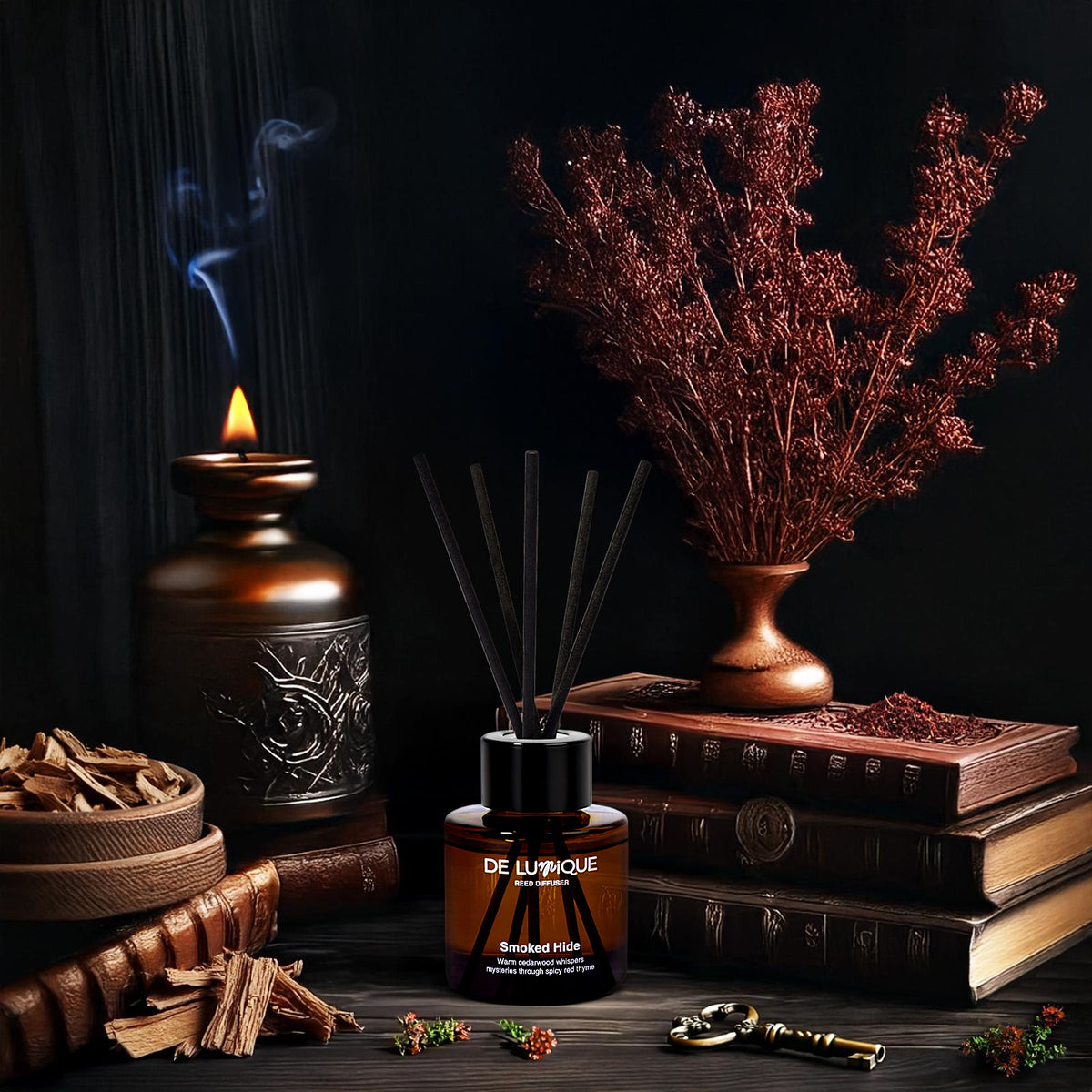 Aroma Reed Diffuser Smoked Hide-4