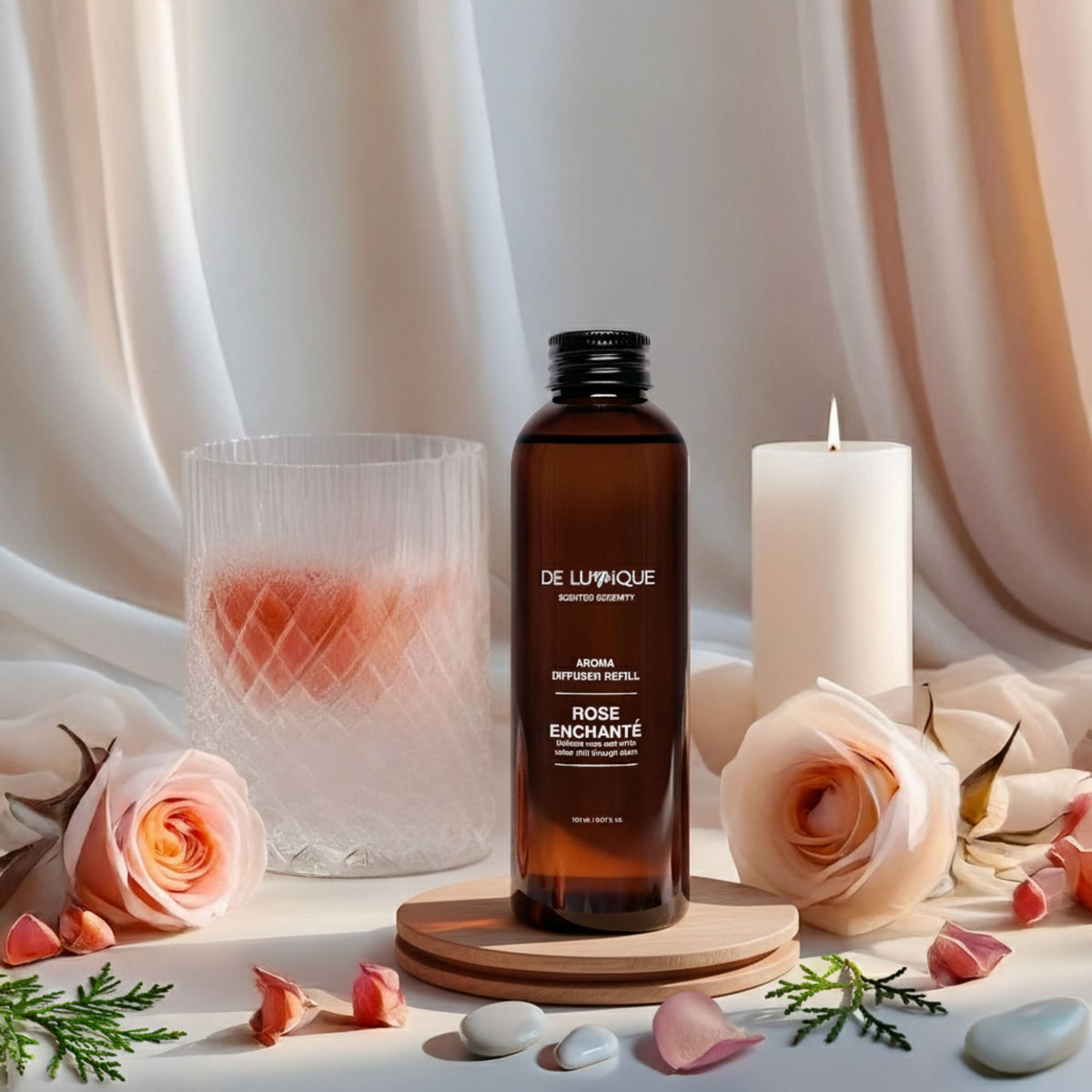 Aroma Reed Diffuser Refill Rose Enchante-3