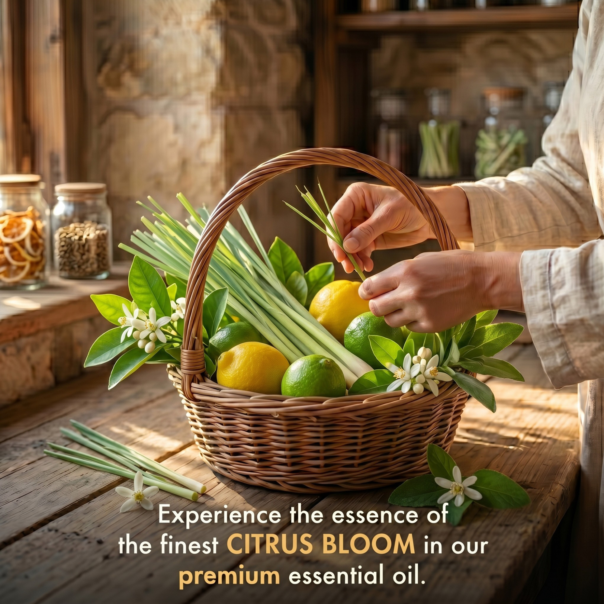 Blend Essential Oil 100% Natural Citrus Bloom-4