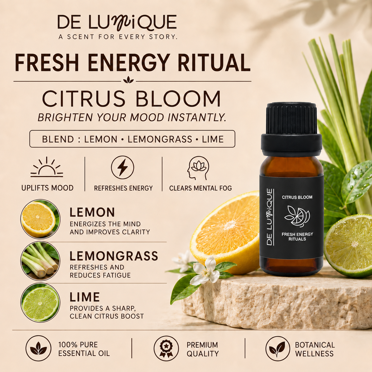 Aromatherapy Essential Oil Set - Fresh Energy Rituals-4