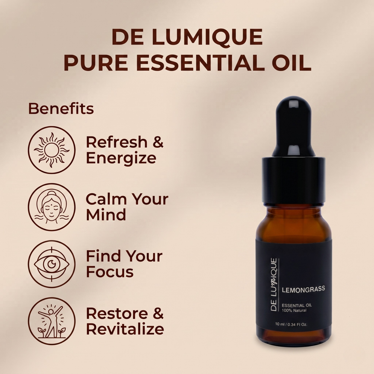 Essential Oil 100% Natural Lemongrass-6