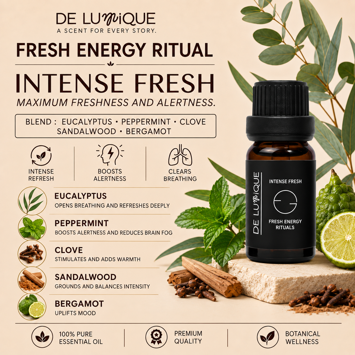 Aromatherapy Essential Oil Set - Fresh Energy Rituals-6