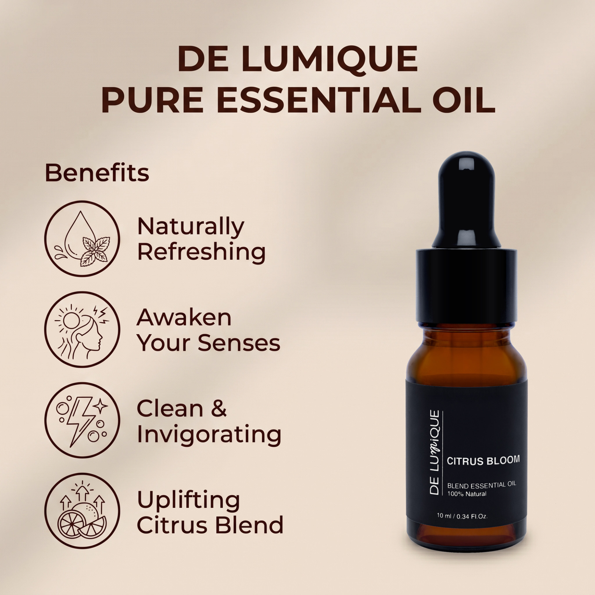 Blend Essential Oil 100% Natural Citrus Bloom-7