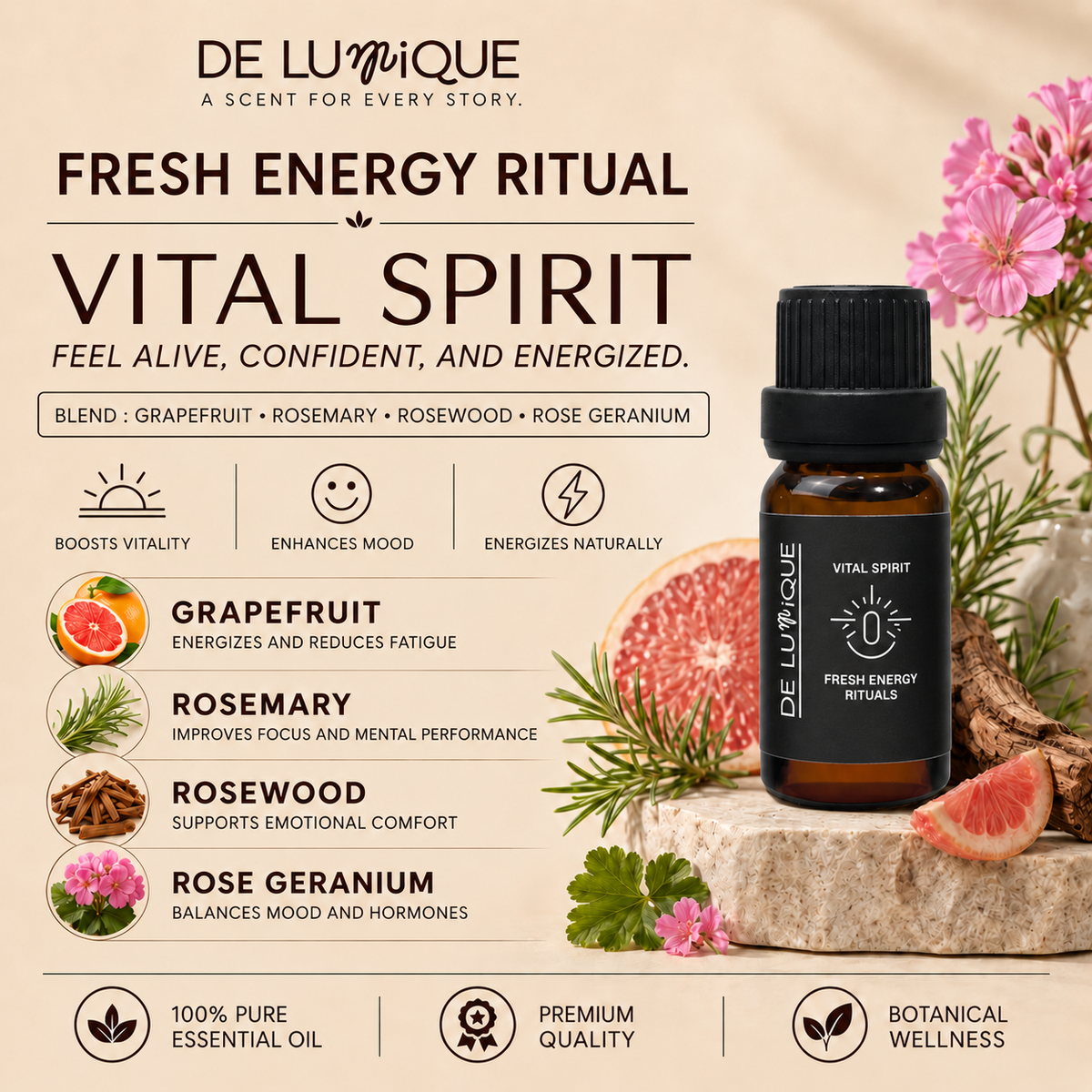 Aromatherapy Essential Oil Set - Fresh Energy Rituals-8