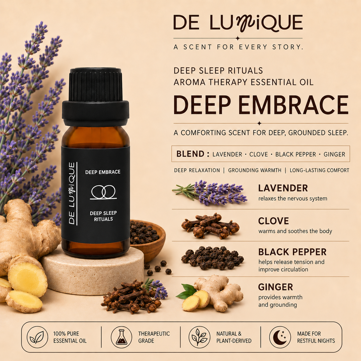 Aromatherapy Essential Oil Set - Deep Sleep Rituals-9