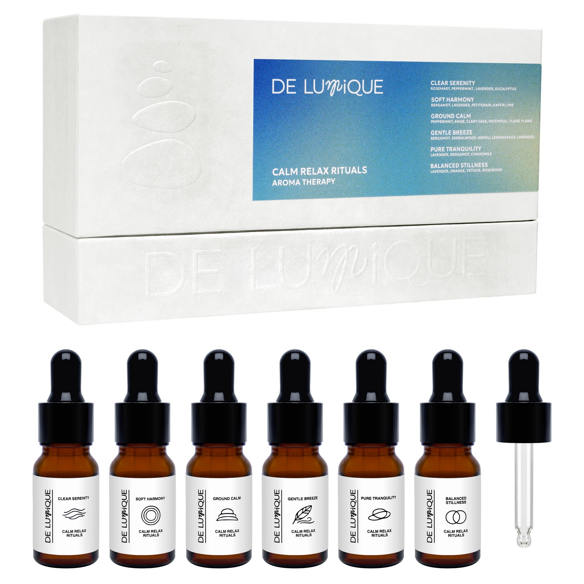 Aromatherapy Essential Oil Set - Calm Relax Rituals-3