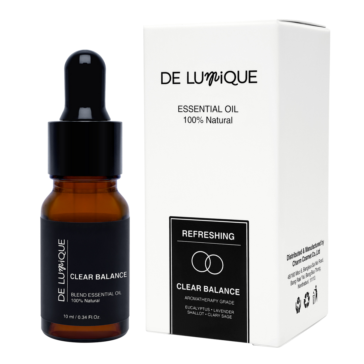 Blend Essential Oil 100% Natural Clear Balance