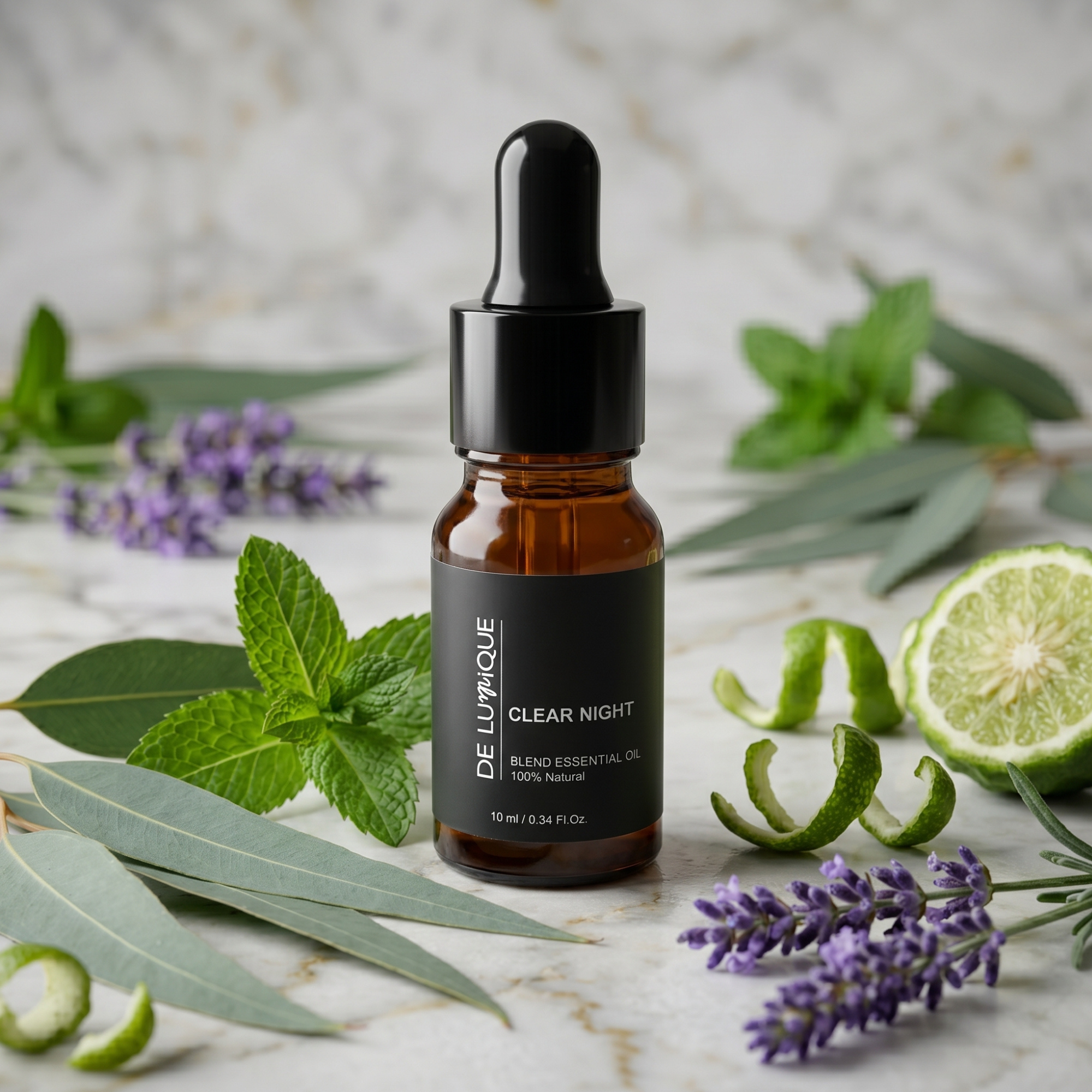 Blend Essential Oil 100% Natural Clear Night-11