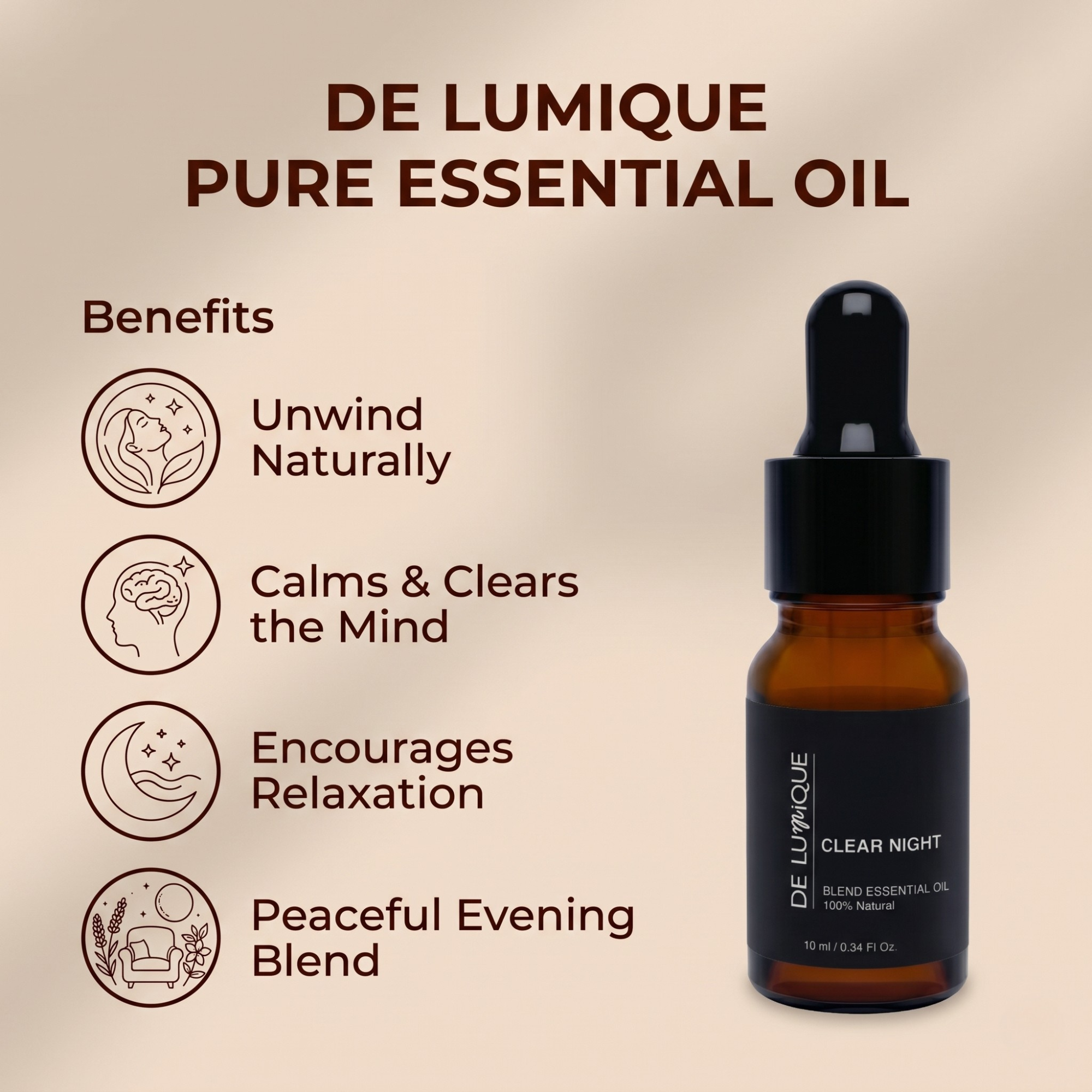 Blend Essential Oil 100% Natural Clear Night-9