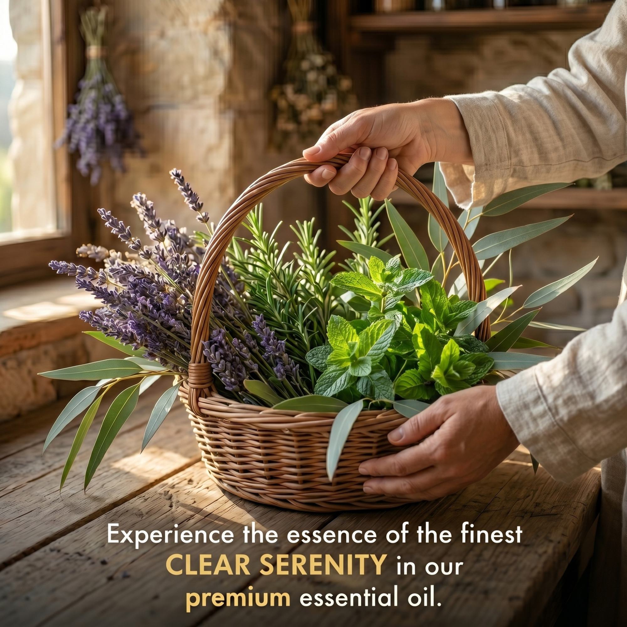Blend Essential Oil 100% Natural Clear Serenity-11