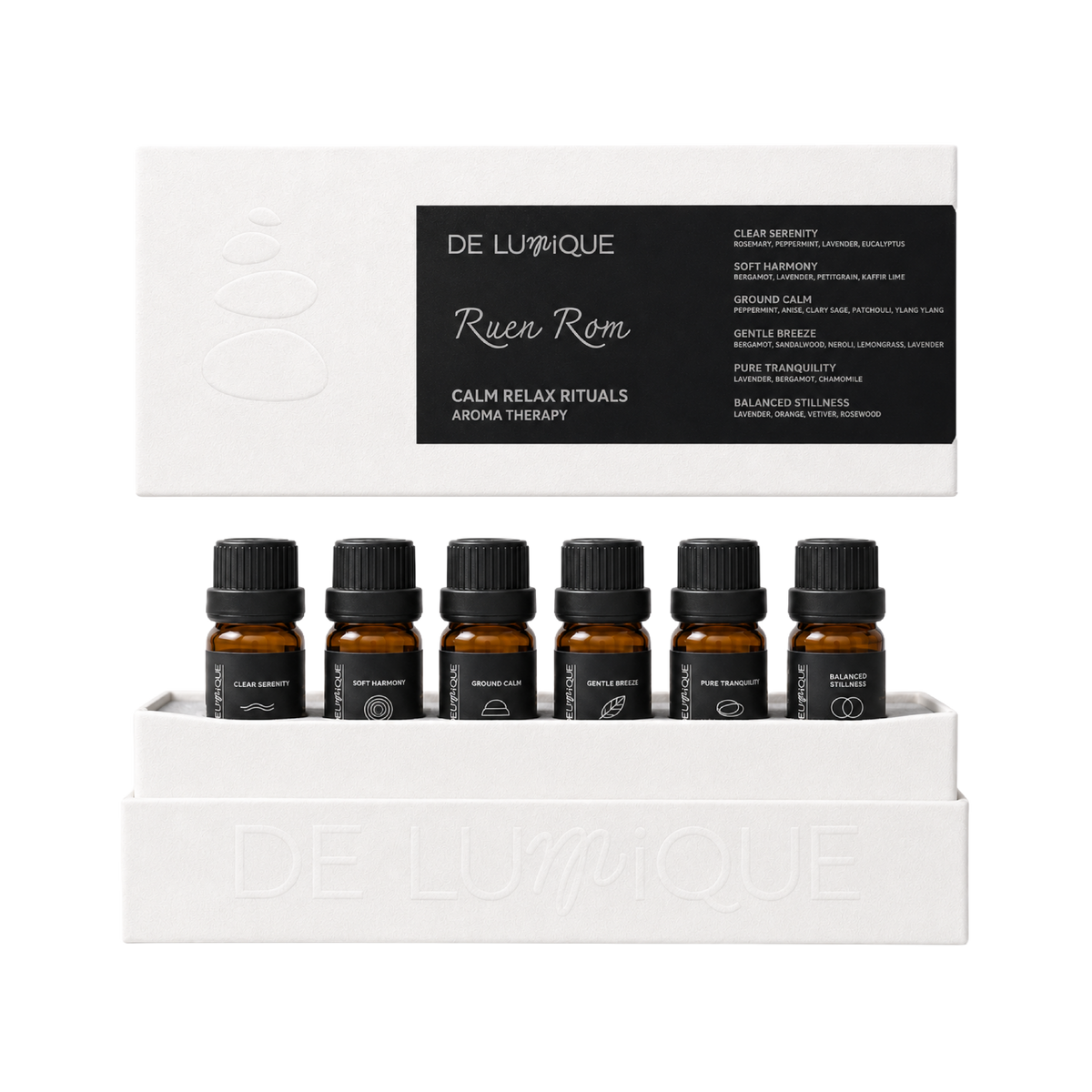 Aromatherapy Essential Oil Set - Calm Relax Rituals