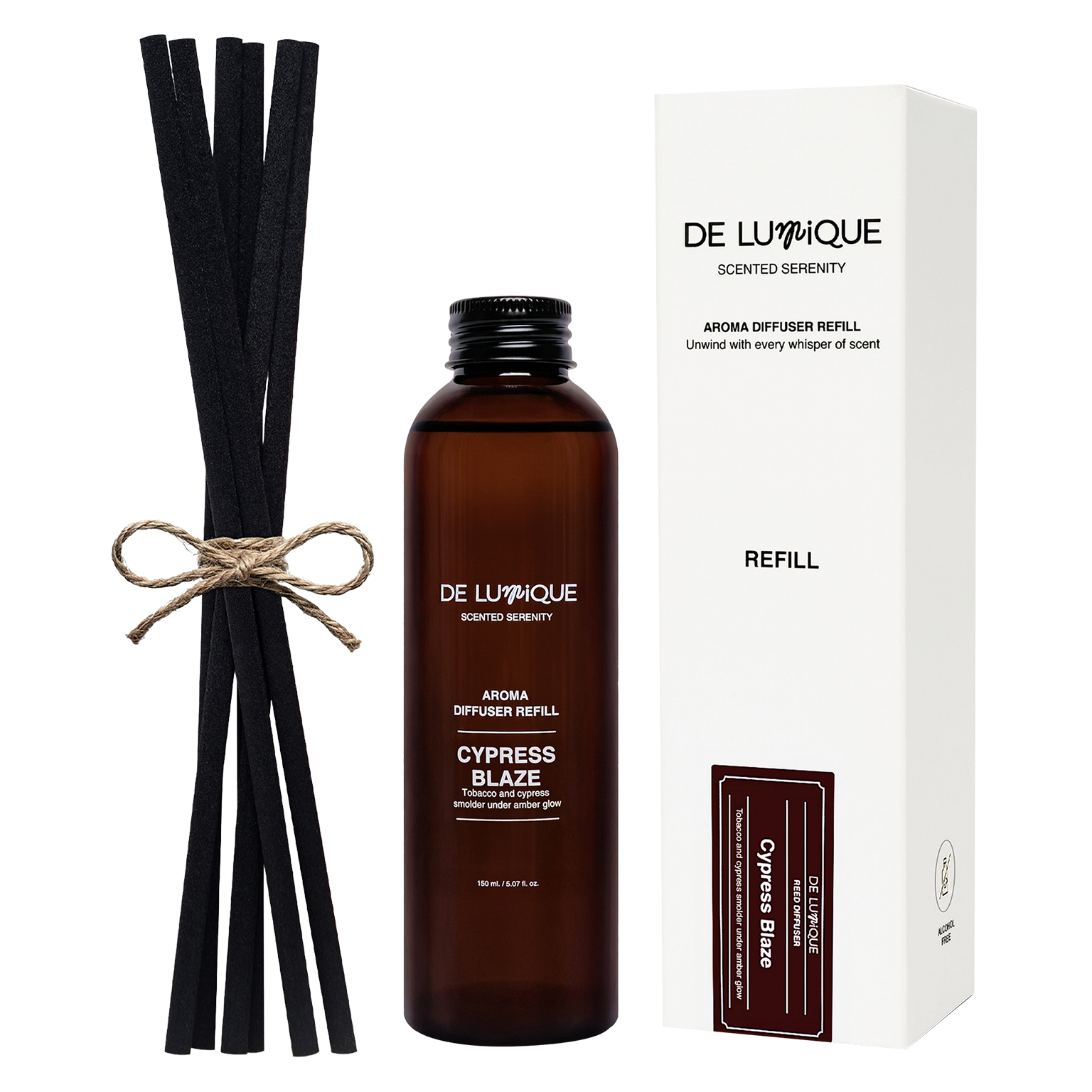 Aroma Reed Diffuser Refill Cypress Blaze