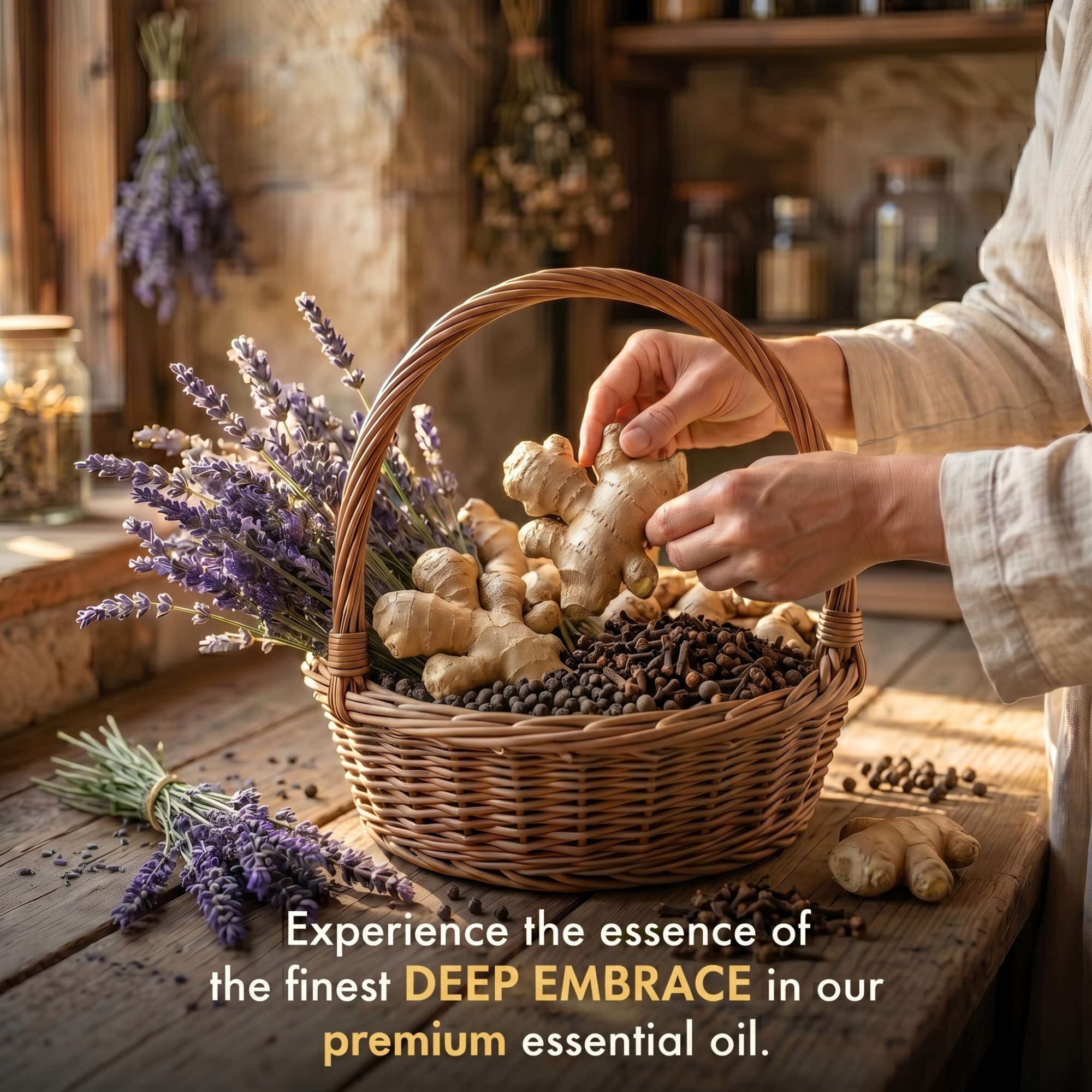 Blend Essential Oil 100% Natural Deep Embrace-11