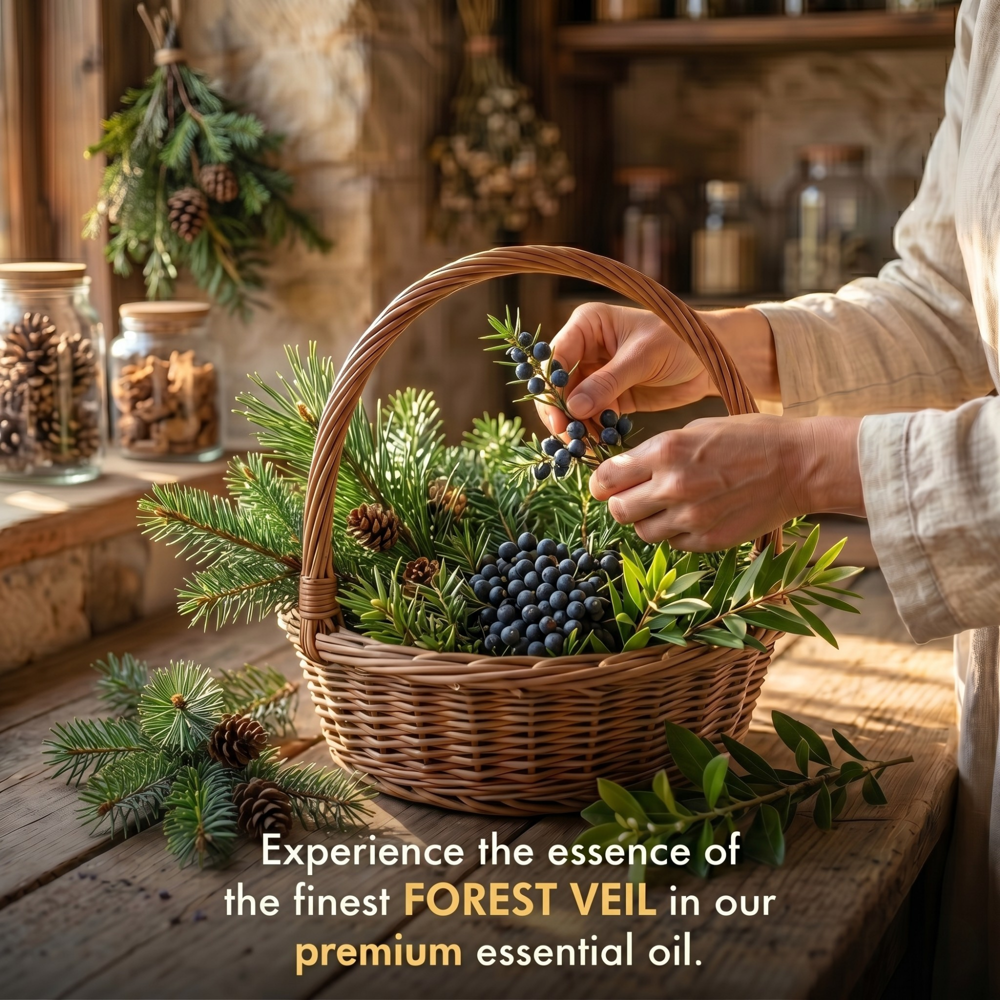 Blend Essential Oil 100% Natural Forest Veil-12