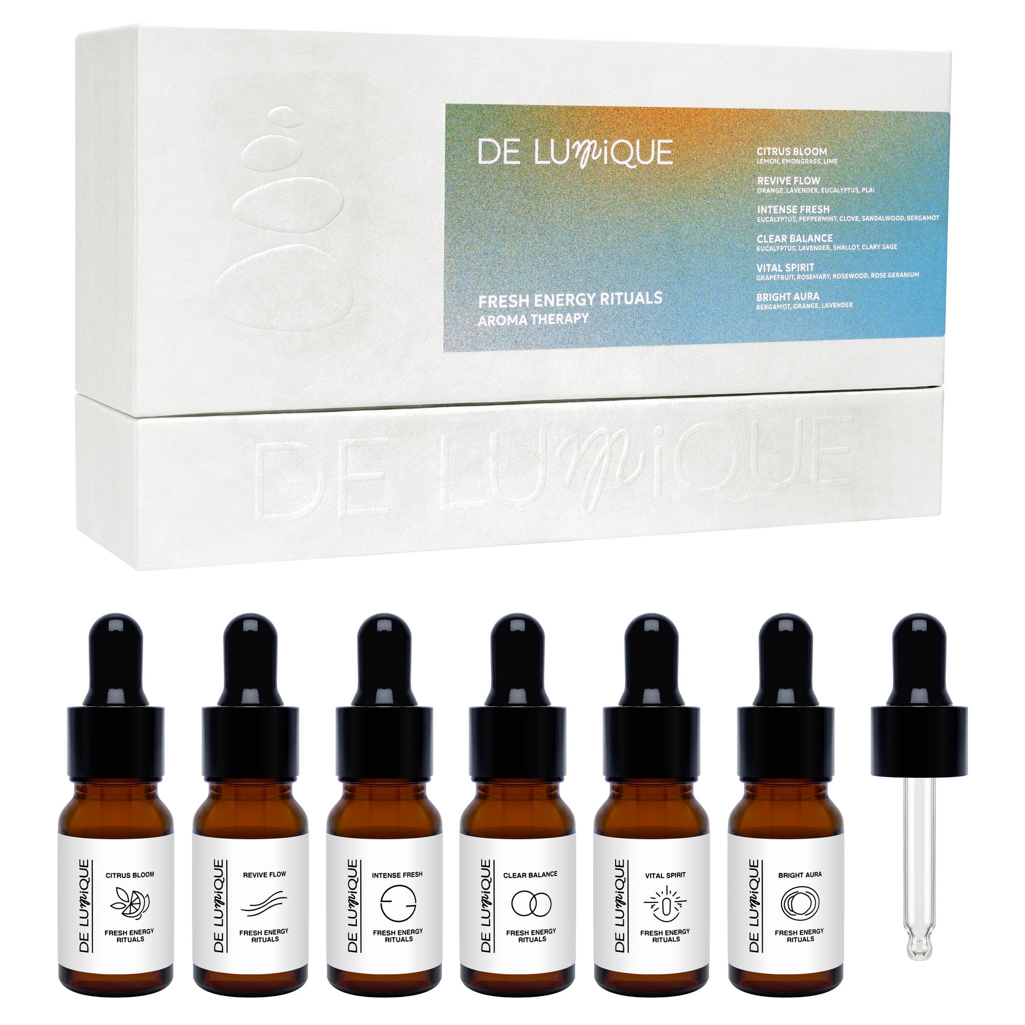 Aromatherapy Essential Oil Set - Fresh Energy Rituals-3