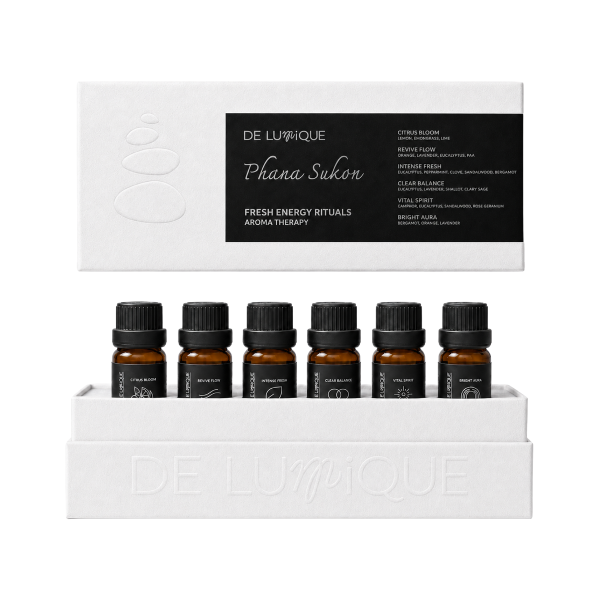 Aromatherapy Essential Oil Set - Fresh Energy Rituals