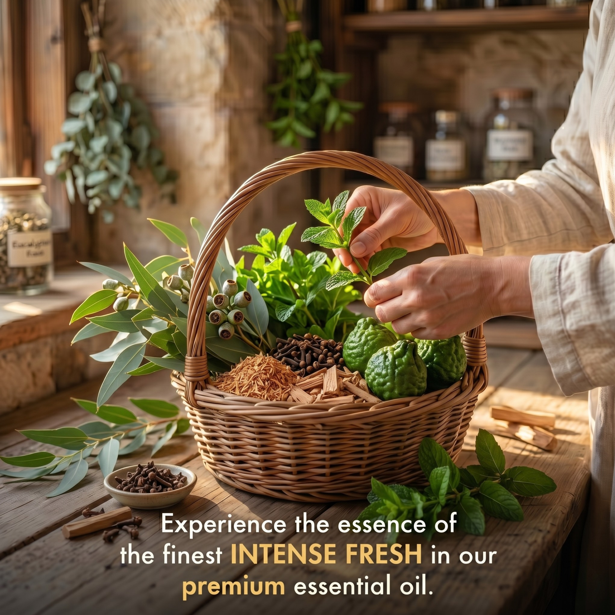 Blend Essential Oil 100% Natural Intense Fresh-12