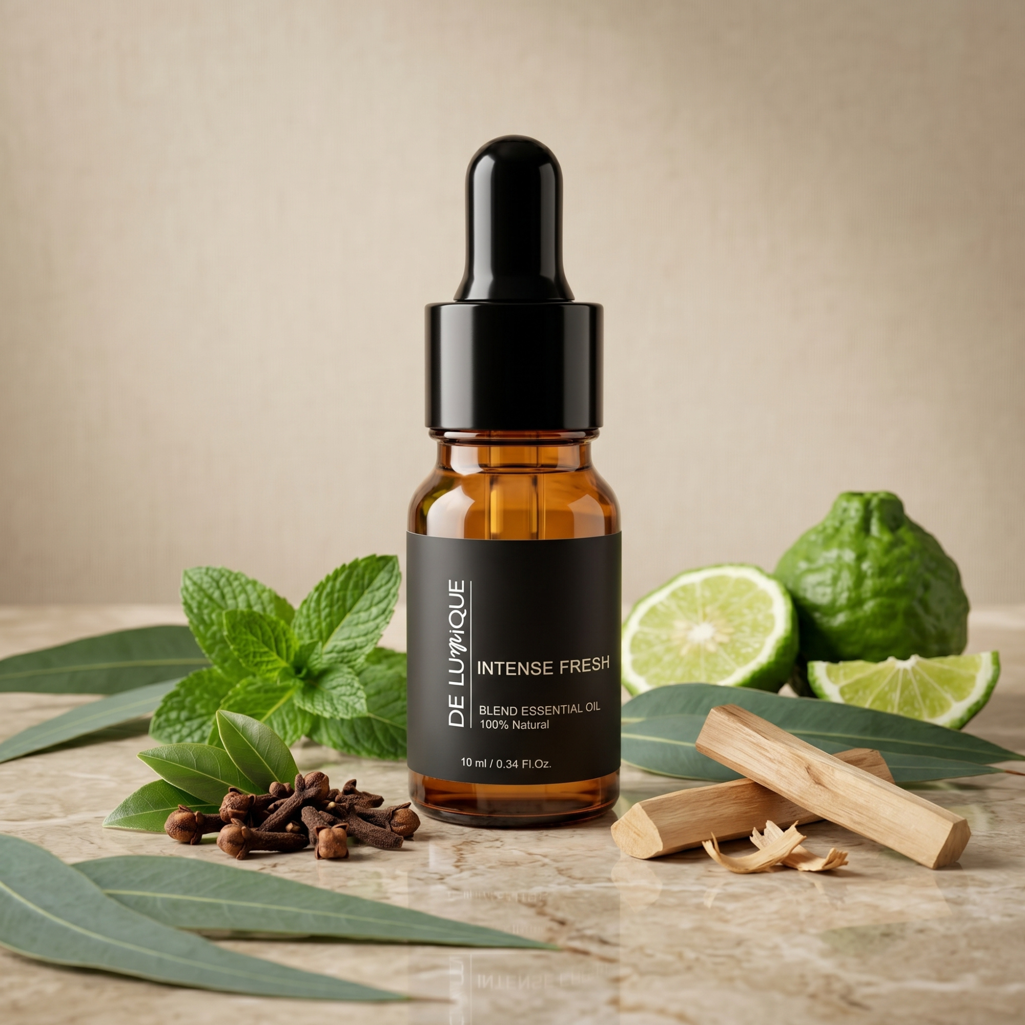 Blend Essential Oil 100% Natural Intense Fresh-8