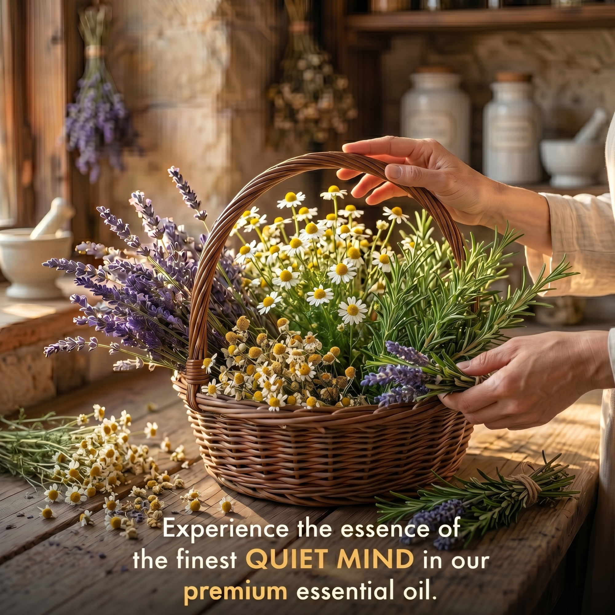 Blend Essential Oil 100% Natural Quiet Mind-11