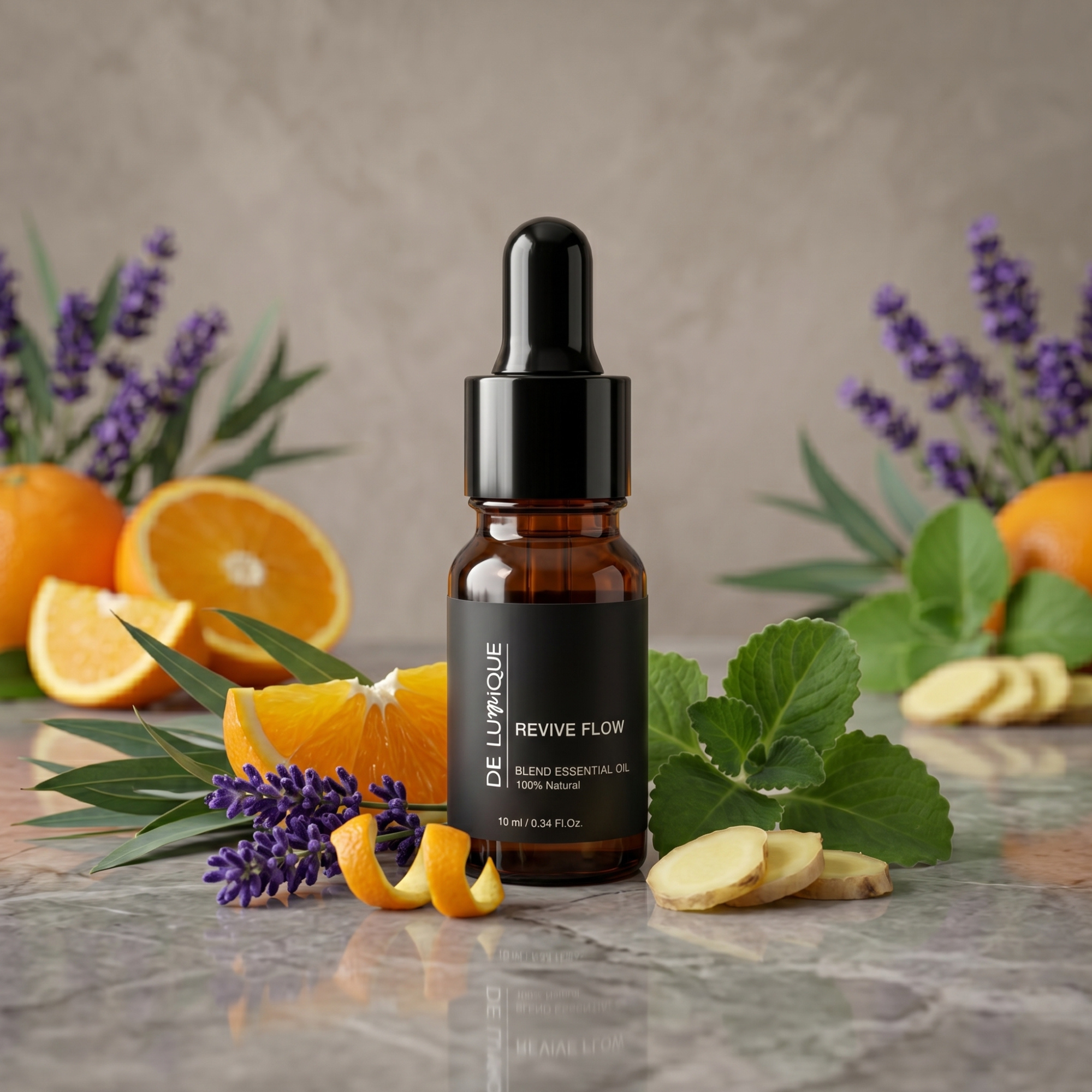 Blend Essential Oil 100% Natural Revive Flow-9