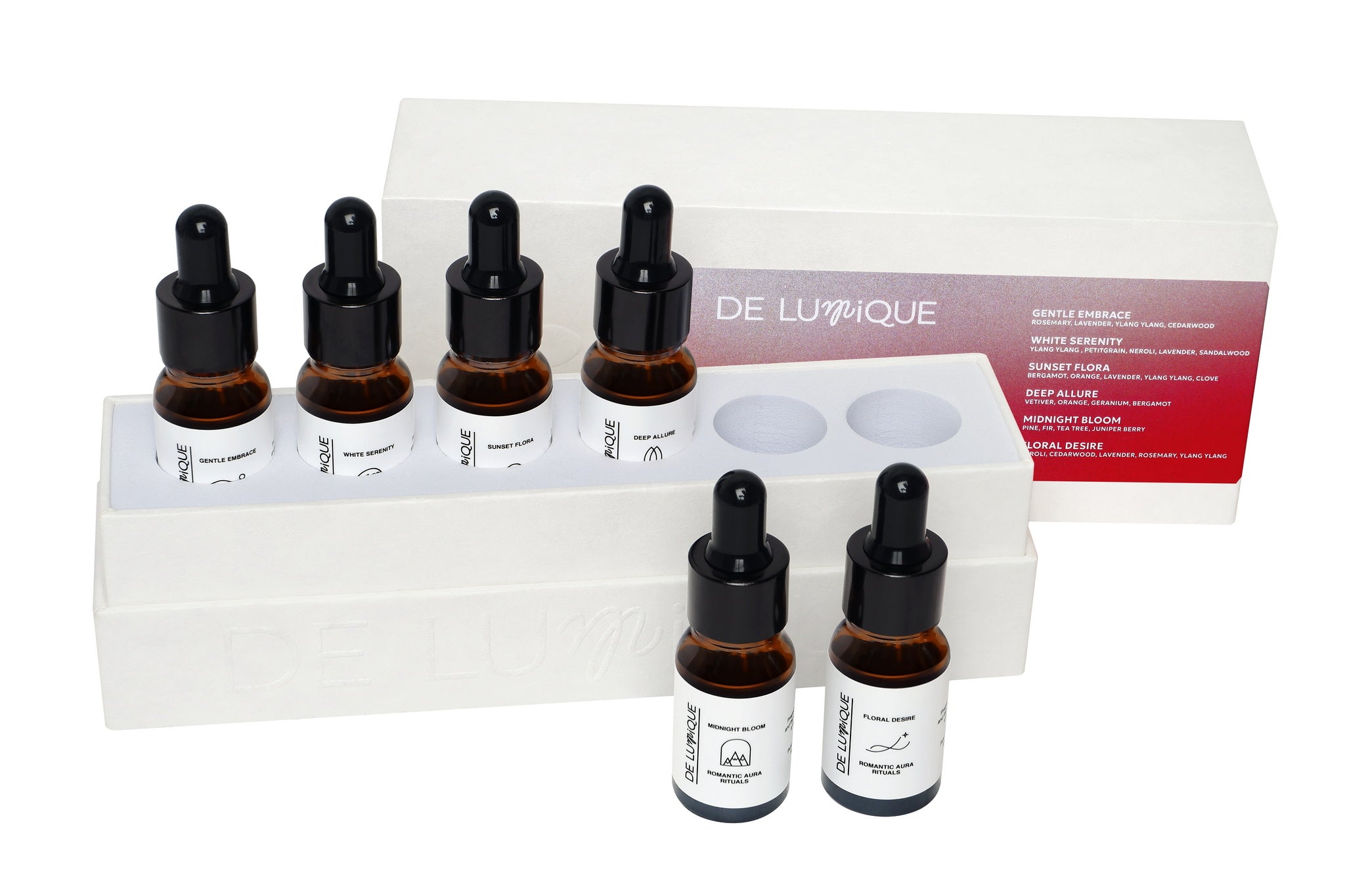 Aromatherapy Essential Oil Set - Romantic Aura Rituals-2