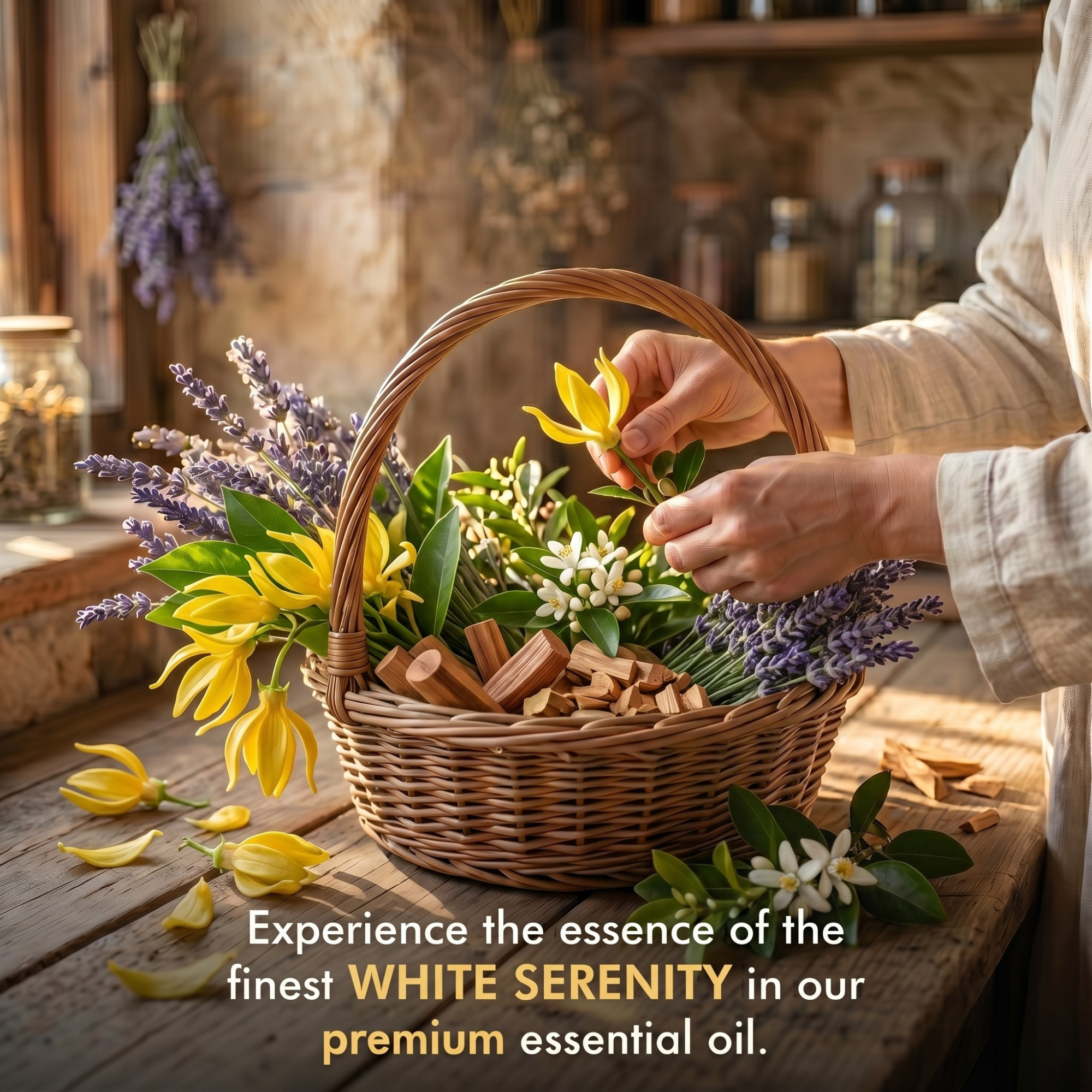 Blend Essential Oil 100% Natural White Serenity-12