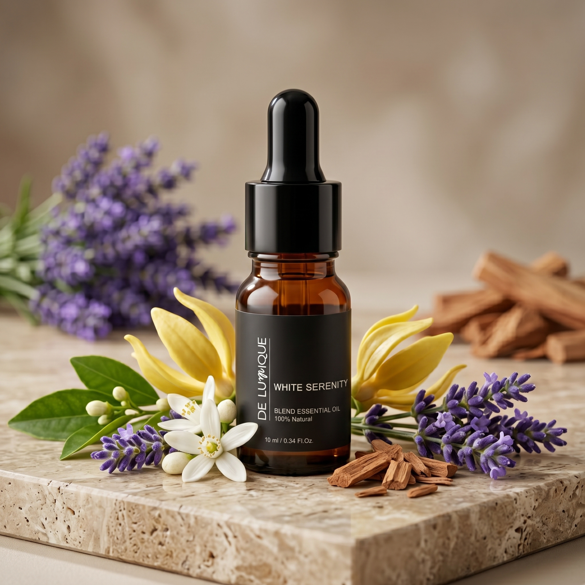 Blend Essential Oil 100% Natural White Serenity-11